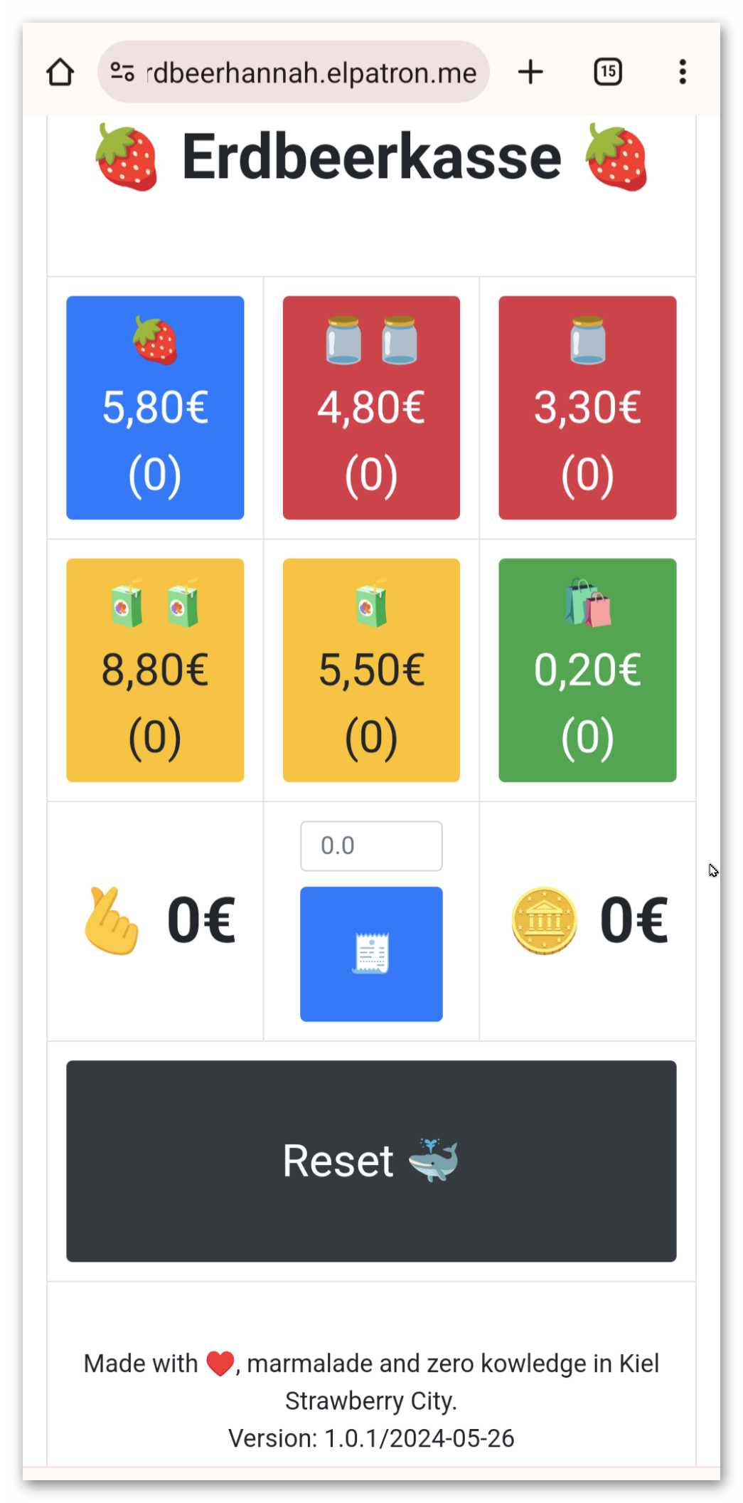 Darstellung auf dem Smartphone